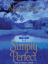 Cover image for Simply Perfect